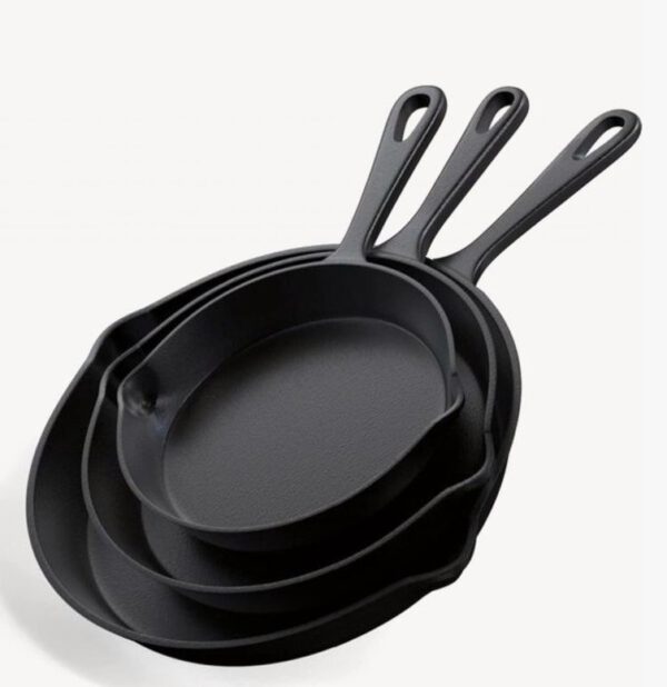 Gietijzeren Skillet Set