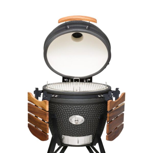 Keij Kamado Legend Large Zwart - Walnoot - Afbeelding 6