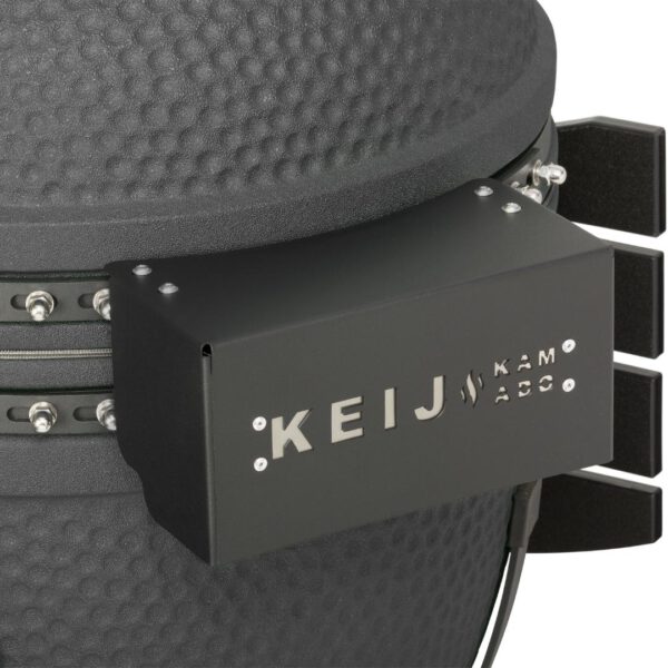 Keij Kamado Legend Large Zwart - Walnoot - Afbeelding 5