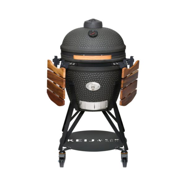 Keij Kamado Legend Large Zwart - Walnoot - Afbeelding 2