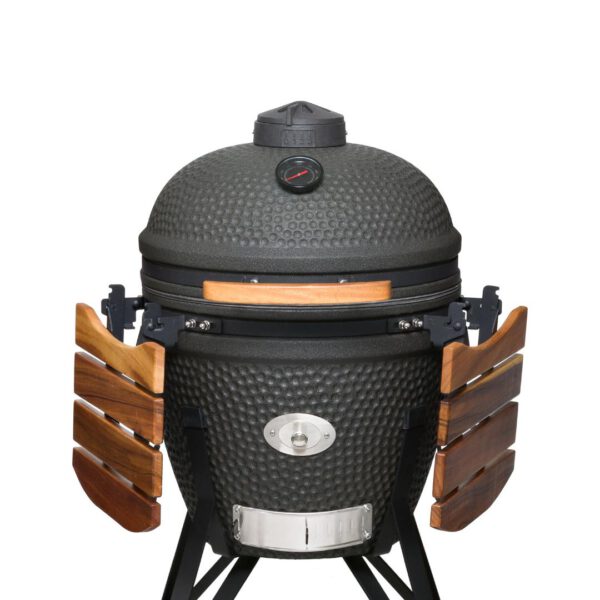 Keij Kamado Legend Large Zwart - Walnoot - Afbeelding 4