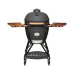 Keij Kamado Legend Large Zwart - Walnoot