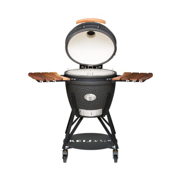 Keij Kamado Legend Large Zwart - Walnoot - Afbeelding 3