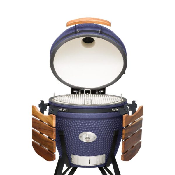 Keij Kamado Legend Large Blauw - Walnoot - Afbeelding 6