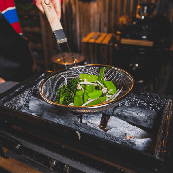 Yakiniku RVS Groenten Zeef - Afbeelding 2