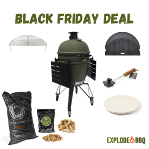 EXPLODE BBQ – Kamado Classic Large 21.5" – Urban Olive
