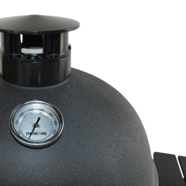 EXPLODE BBQ – Kamado Classic Large 21.5" – Charcoal Black - Afbeelding 13