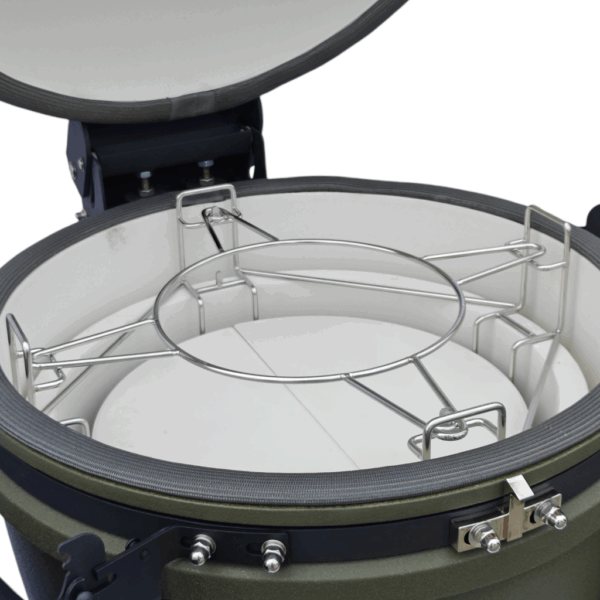 EXPLODE BBQ – Kamado Classic Large 21.5" – Urban Olive - Afbeelding 20