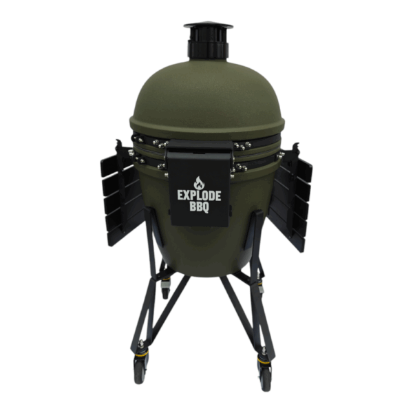 EXPLODE BBQ – Kamado Classic Large 21.5" – Urban Olive - Afbeelding 4