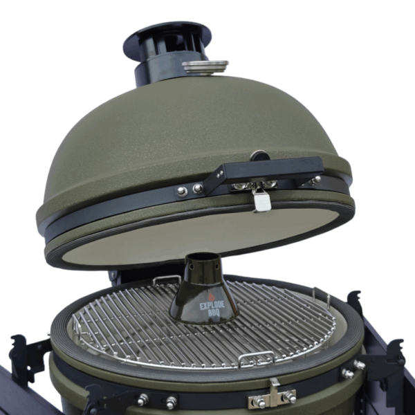 EXPLODE BBQ – Kamado Pro Large 21.5" – Urban Olive - Afbeelding 24