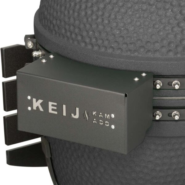 Keij Kamado Legend XL Zwart - Walnoot - Afbeelding 5
