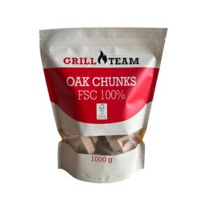 GrillTeam Rookhout Chunks – Eik – 1kg