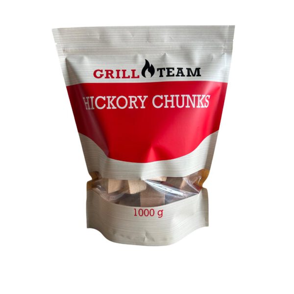 GrillTeam Rookhout Chunks – Hickory – 1kg