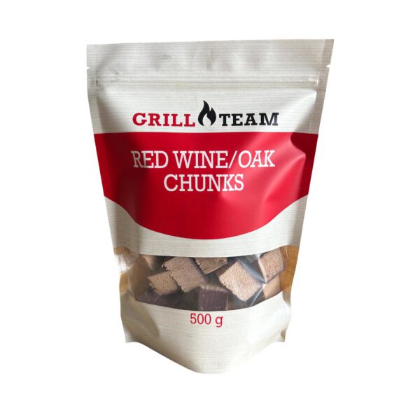 GrillTeam Rookhout Chunks – Rode Wijnvaten – 1kg