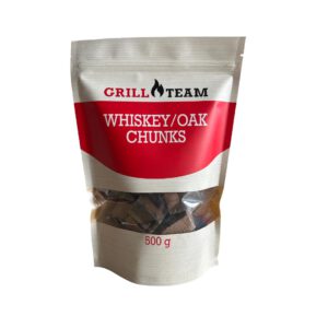GrillTeam Rookhout Chunks – Whisky Vaten – 1kg