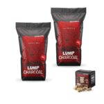Turnpike BBQ Black Wattle (Acacia) Houtskool 20kg + Wokkels 1kg
