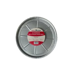 GrillTeam Aluminium Druippan Rond - Wegwerp 5 Stuks – 33 cm