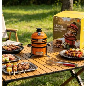 MICRO Kamado 4,5 Inch | De Kleinste Functionele Kamado